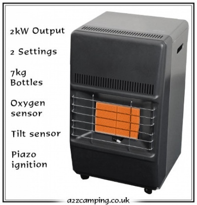 Small Portable  Heaters on Calor Superser Mini Portable Calor Gas Heater   A2zcamping Co Uk